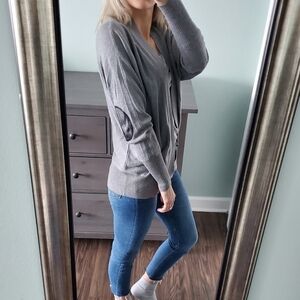 Dex Gray Cardigan Sweater